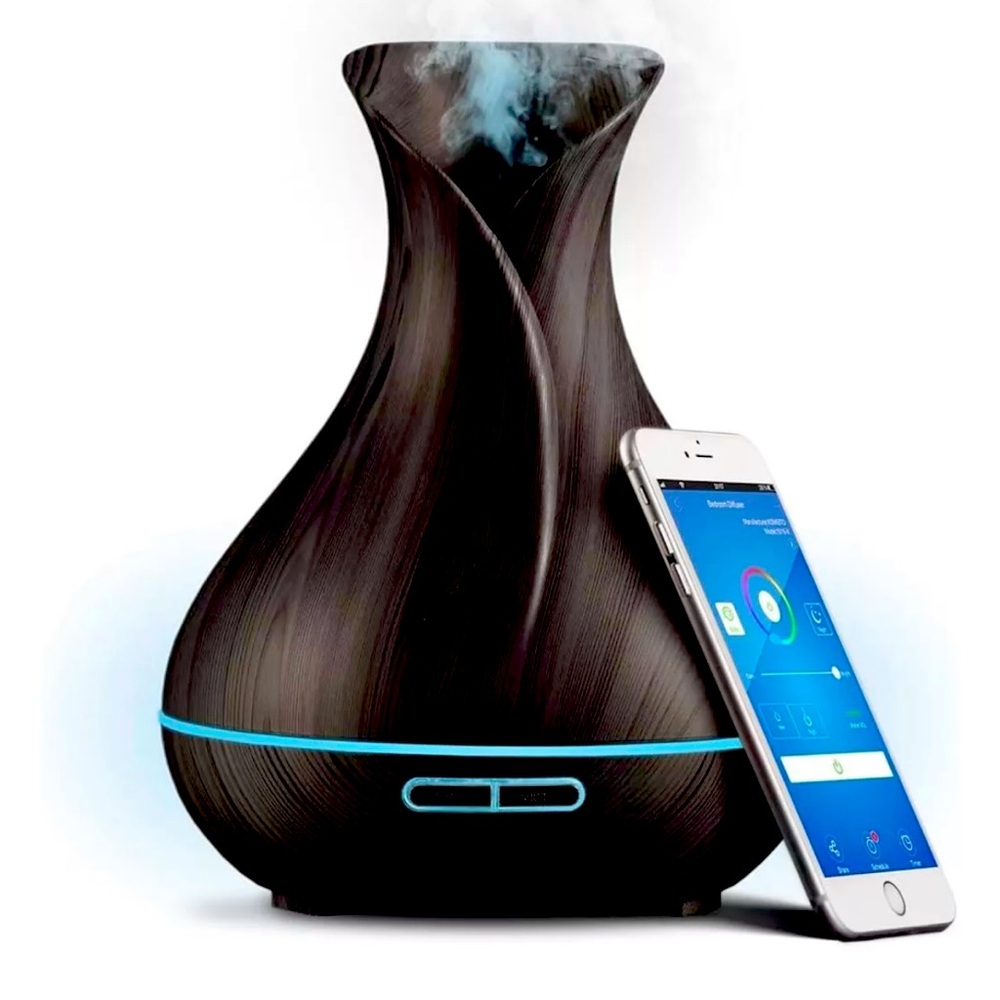 Ultrasonic Aromatherapy Humidifier-Alexa Compatible, Portable